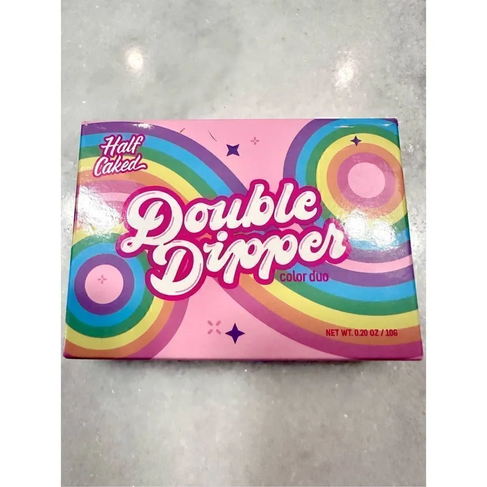 NWT Half-Caked Double Dipper Matte & Shimmer Color Duo Make Up Siesta Key